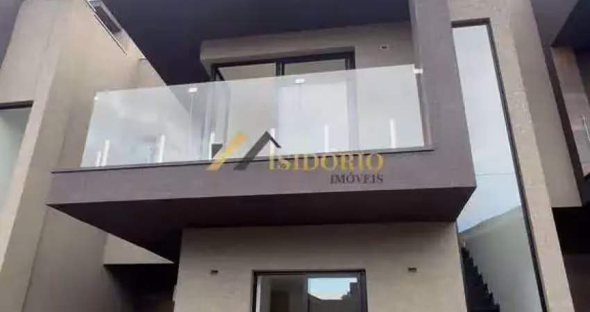 Sobrado novo alto padrão! suíte, terraço, churrasqueira