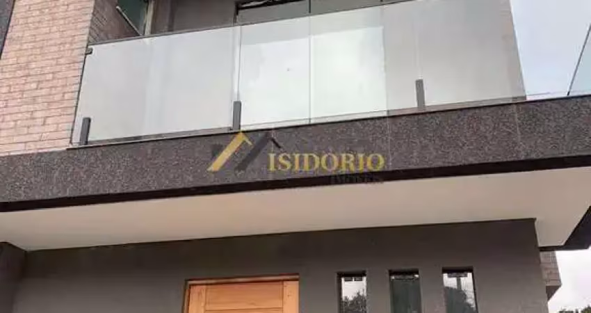 Sobrado novo de esquina! 03 quartos, suíte, sacada, quintal.