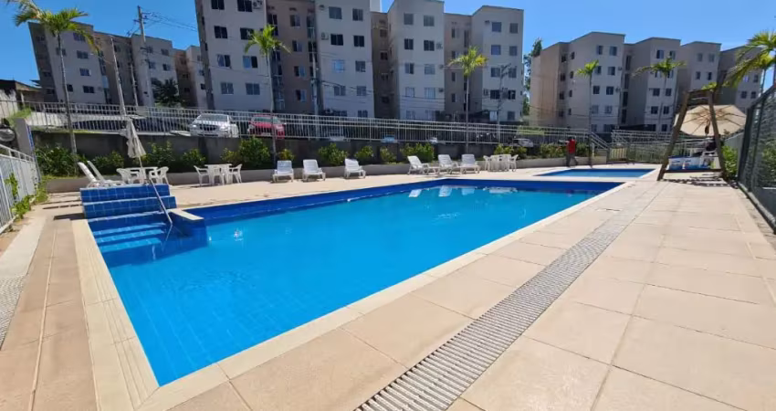 APARTAMENTO COM PISO EM PORCELANATO E PLANEJADOS NA COZINHA EM NOVA IGUAÇU
