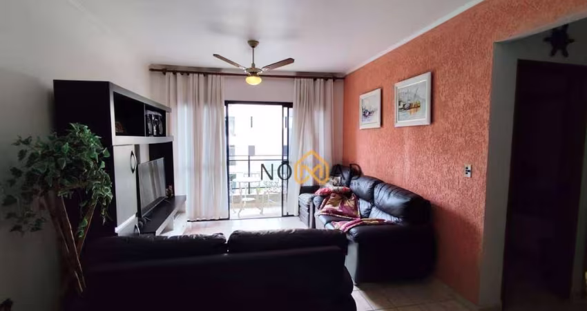 Apartamento com 3 dormitórios à venda, 103 m² por R$ 480.000 - Praia do Tombo - Guarujá/SP