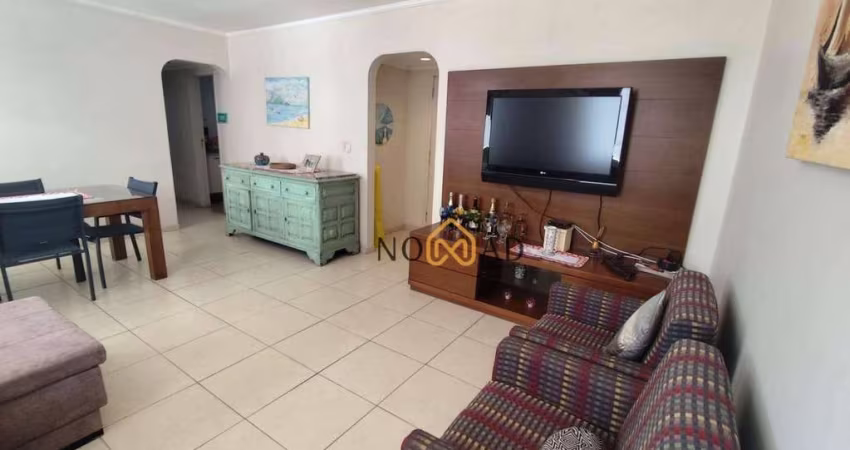 Apartamento com 3 dormitórios à venda, 110 m² por R$ 490.000 - Praia das Astúrias - Guarujá/SP