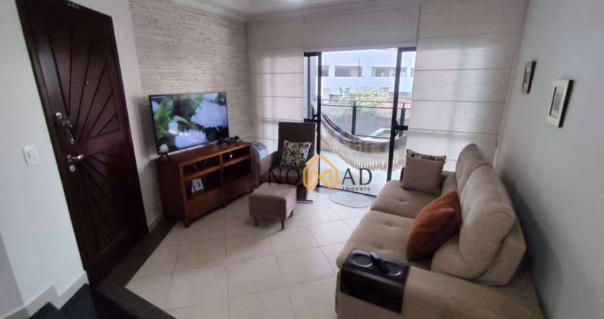 Apartamento com 3 dormitórios, 106 m² - venda por R$ 650.000,00 ou aluguel por R$ 4.000,00/mês - Praia das Astúrias - Guarujá/SP