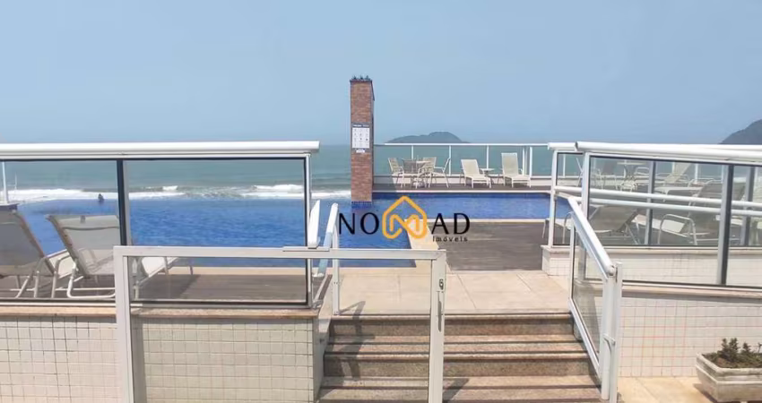 Apartamento com 3 dormitórios, 110 m² - venda por R$ 1.700.000 ou aluguel por R$ 10.000/mês - Tombo Frente Mar - Guarujá/SP
