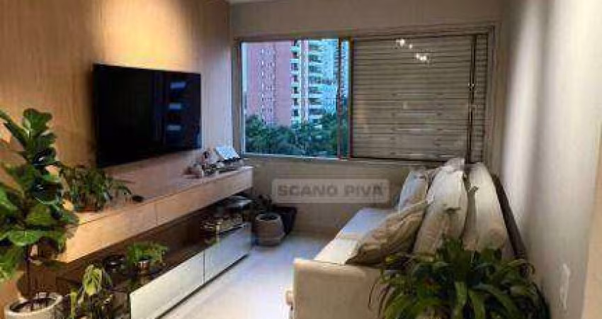 Apartamento com 2 dormitórios à venda, 75 m² por R$ 850.000,00 - Campo Belo - São Paulo/SP