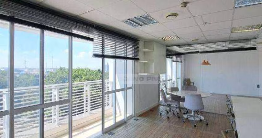 Conjunto para alugar, 80 m² por R$ 6.289,32/mês - Campo Belo - São Paulo/SP