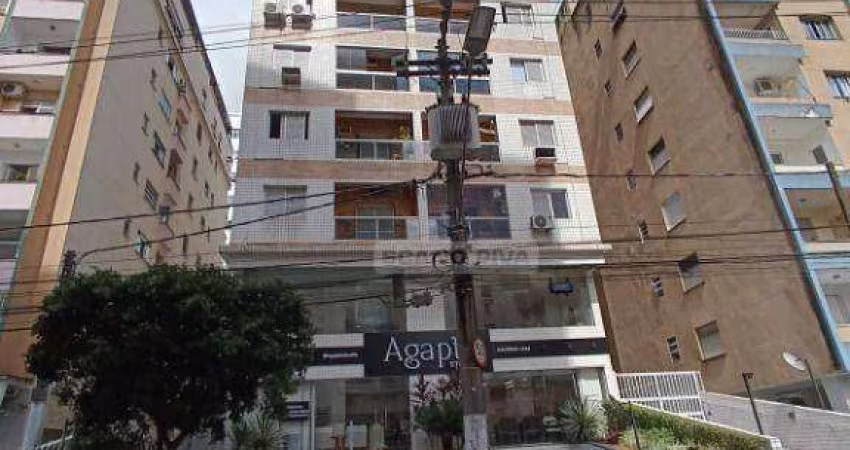 Apartamento com 1 dormitório para alugar, 65 m² por R$ 3.500,00/mês - Boqueirão - Santos/SP