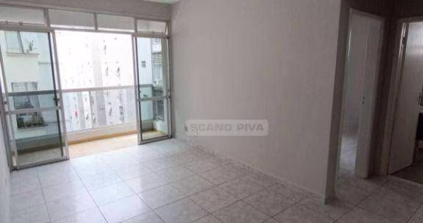 Apartamento com 1 dormitório para alugar, 65 m² por R$ 3.200,00/mês - Boqueirão - Santos/SP