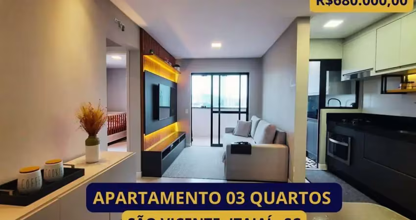 Apartamento para venda em itajaí, são vicente, 3 dormitórios, 1 suíte, 2 banheiros, 1 vaga
