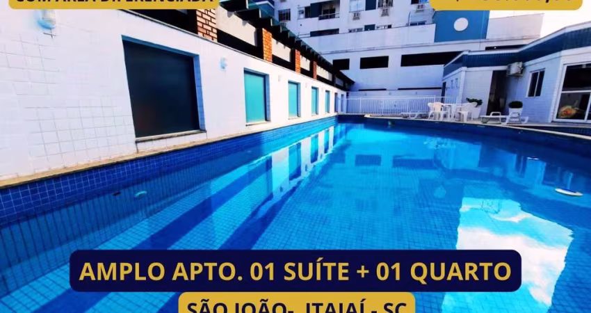 Apartamento para Venda em Itajaí, São João, 2 dormitórios, 1 suíte, 2 banheiros, 2 vagas