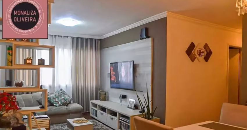 Apartamento para venda em são bernardo do campo, parque terra nova, 3 dormitórios, 1 banheiro, 1 vaga