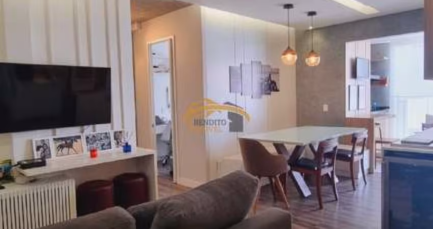 Apartamento para venda, Living Magic, com 3 dormitórios, sendo 1 suíte, varanda gourmet, 2 vagas de garagem, lazer completo.