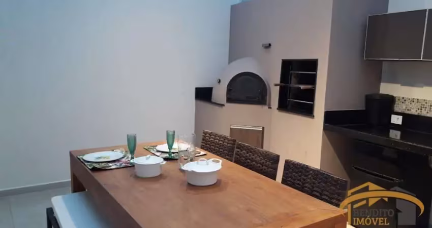 Sobrado próximo a matriz do Bradesco, 3 dormitórios, sendo 1 suíte, 4 vagas de garagem, área gourmet incrível