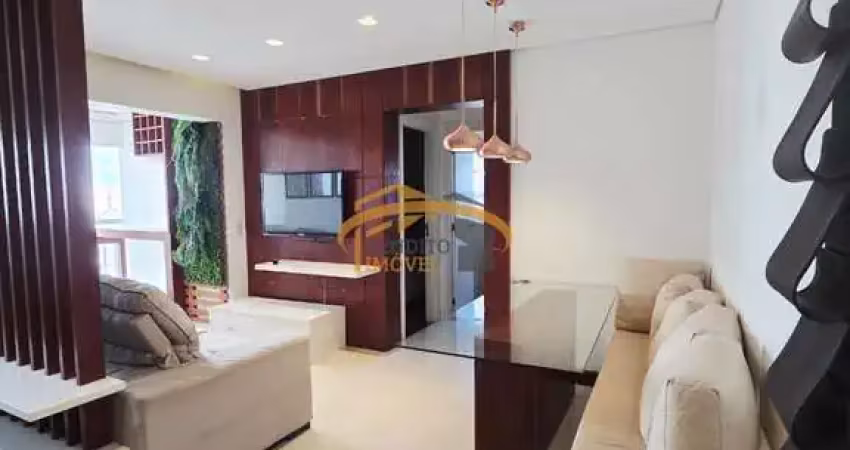 Apartamento mobiliado para locação, square, osasco, com 2 dormitórios, sacada, 1 vaga de garagem, condomínio com lazer completo.