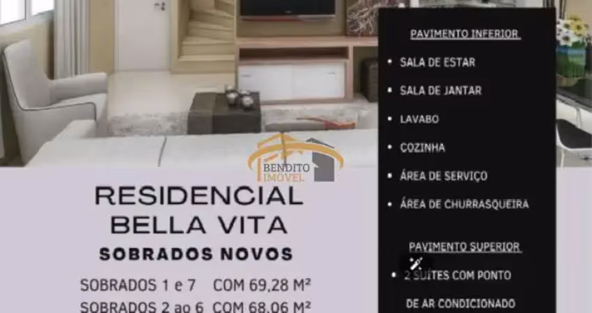 Imperdível: sobrado à venda em osasco-sp, vila osasco, 2 quartos, 2 suítes, 1 sala, 2 banheiros, 2 vagas, 68,06 m²!