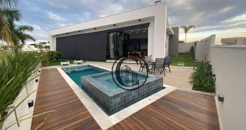 Casa com 3 dormitórios à venda, 274 m² por r$ 2.800.000,00 - alphaville nova esplanada - votorantim/sp