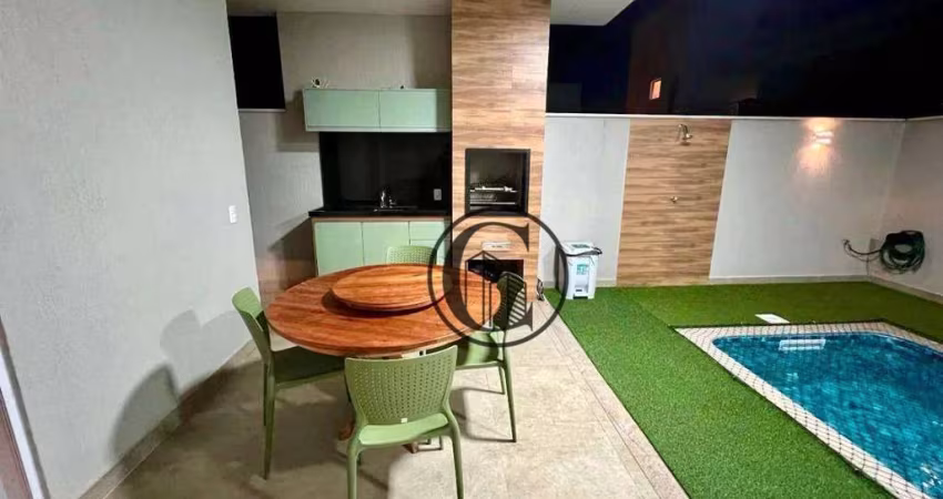 Casa com 3 quartos à venda, 180 m² por R$ 1.680.000 - Condomínio Colinas do Sol - Sorocaba/SP