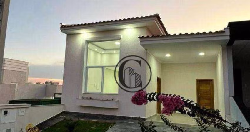 Casa com 3 quartos à venda, 121 m² por R$ 850.000 - Condomínio Villagio Wanel - Sorocaba/SP