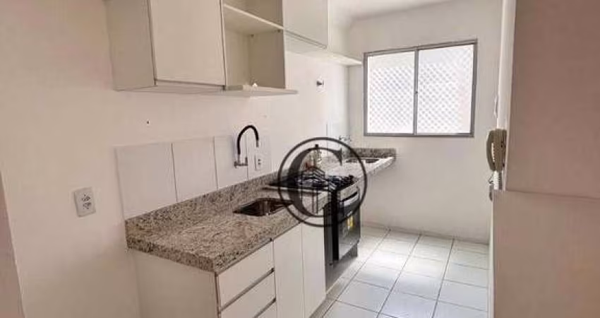 Apartamento com 2 dormitórios à venda, 48 m² por R$ 210.000,00 - Condomínio Parque Sicília - Sorocaba/SP