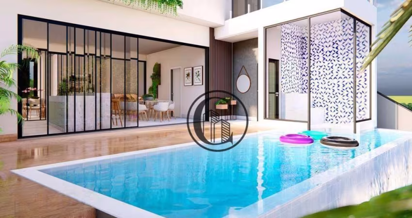 Sobrado com 5 dormitórios à venda, 355 m² por R$ 3.480.000,00 - Alphaville Nova Esplanada - Votorantim/SP