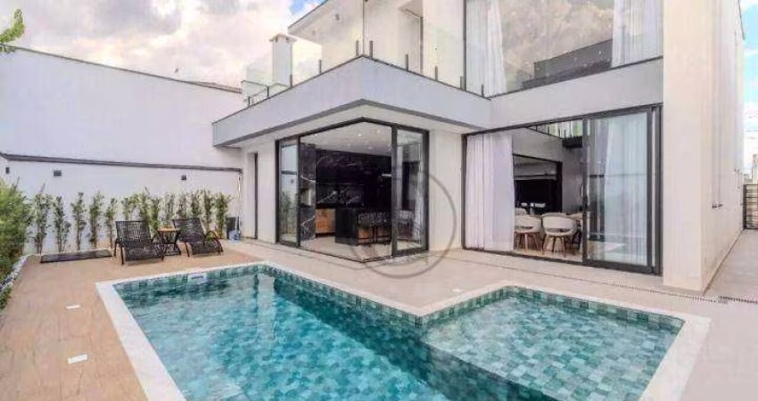Sobrado com 4 dormitórios à venda, 274 m² por R$ 2.499.000,00 - Condomínio Chácara Ondina - Sorocaba/SP