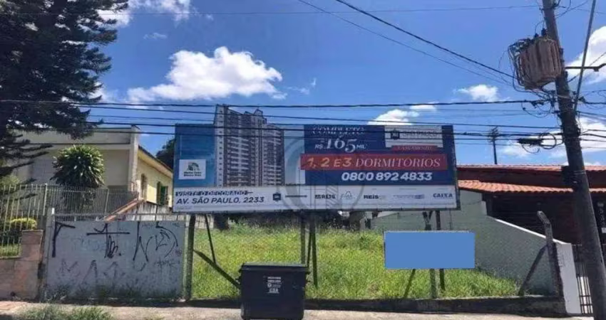 Terreno, 432 m² - venda por r$ 850.000 ou aluguel por r$ 4.058/mês - jardim santa rosália - sorocaba/sp