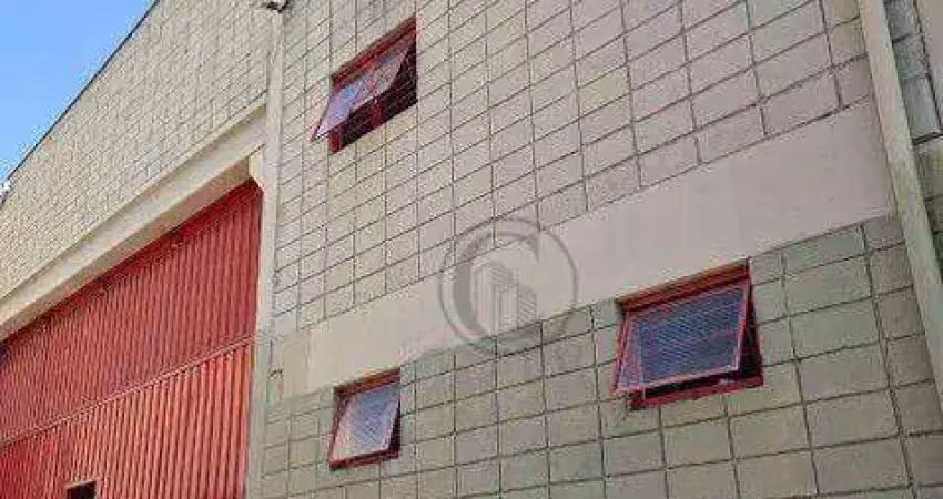 Galpão para alugar, 1000 m² por r$ 20.580/mês - iporanga - sorocaba/sp