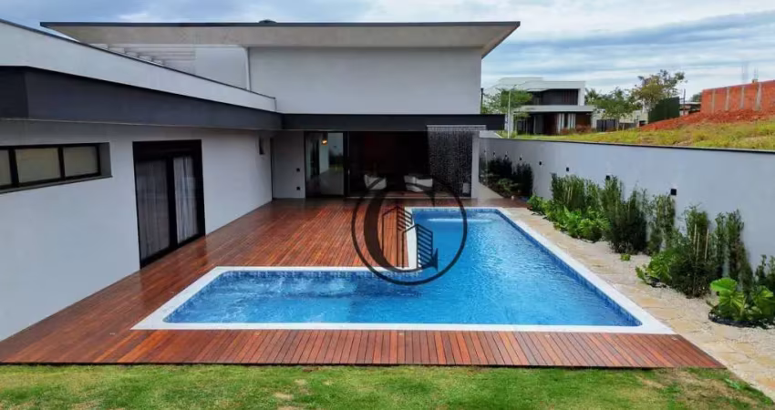 Casa com 4 dormitórios, 518 m² - venda por r$ 6.200.000,00 ou aluguel por r$ 26.900,00/mês - condomínio saint patrick - sorocaba/sp