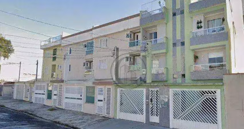 Cobertura com 3 dormitórios à venda, 130 m² por r$ 520.000,00 - vila marina - santo andré/sp