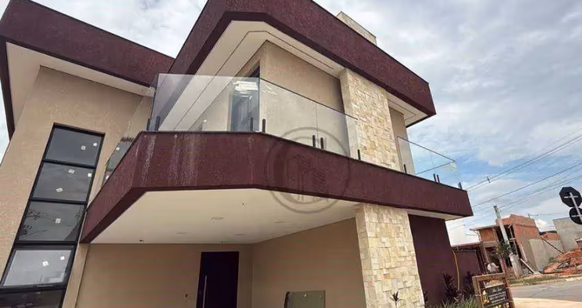 Sobrado com 3 dormitórios à venda, 212 m² por r$ 1.500.000 - condomínio villagio wanel - sorocaba/sp