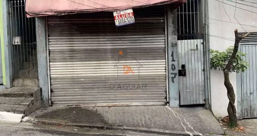 Salão de 40m² - para locação no jardim felicidade em avenida principal