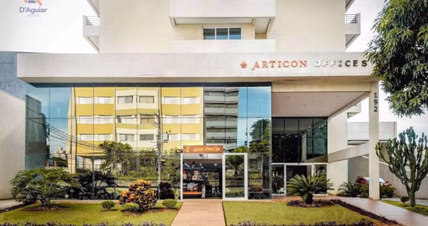 Sala comercial muito sofisticada e de fino acabamento.
