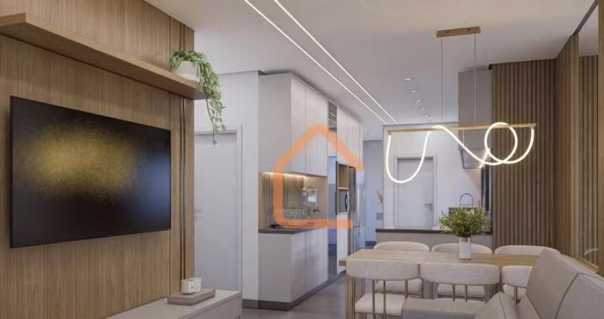 Apartamento com 2 dormitórios à venda, 63 m² por R$ 396.000 - Santa Rita II - Pouso Alegre/MG
