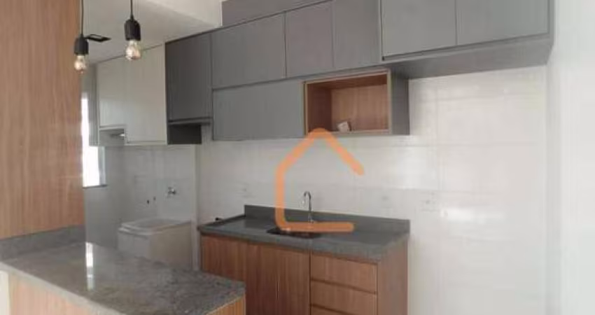Apartamento com 2 dormitórios para alugar, 60 m² por R$ 1.500/mês - Fátima - Pouso Alegre/MG