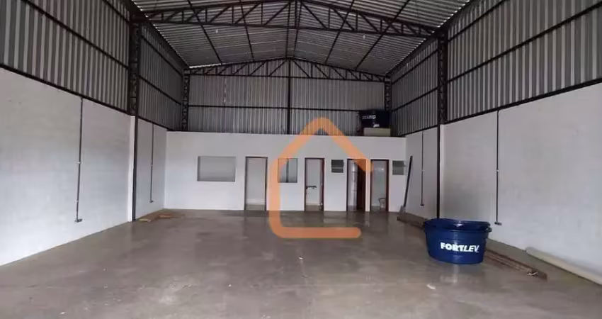 Galpão à venda, 160 m² por r$ 460.000,00 - parque real - pouso alegre/mg