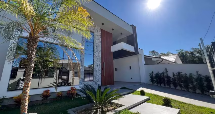 A casa dos sonhos com alto padrão de acabamento no vale verde - palhoça