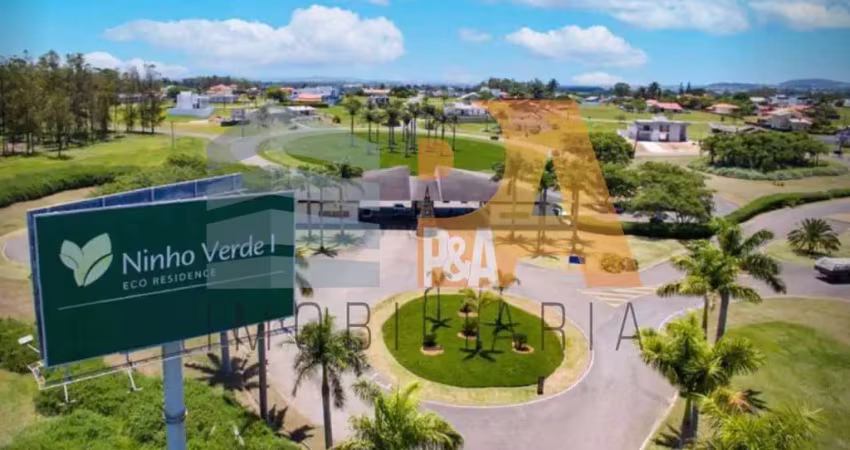 Terreno em condomínio fechado à venda no Ninho Verde, Porangaba 