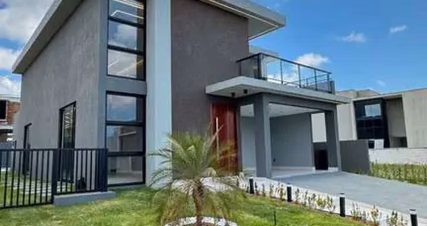 Belissima casa de alto padrão com 3 quartos em condominio alphaville