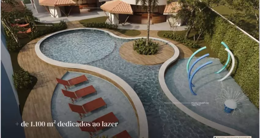 Lançamento em mangabeira com lazer completo e elevador