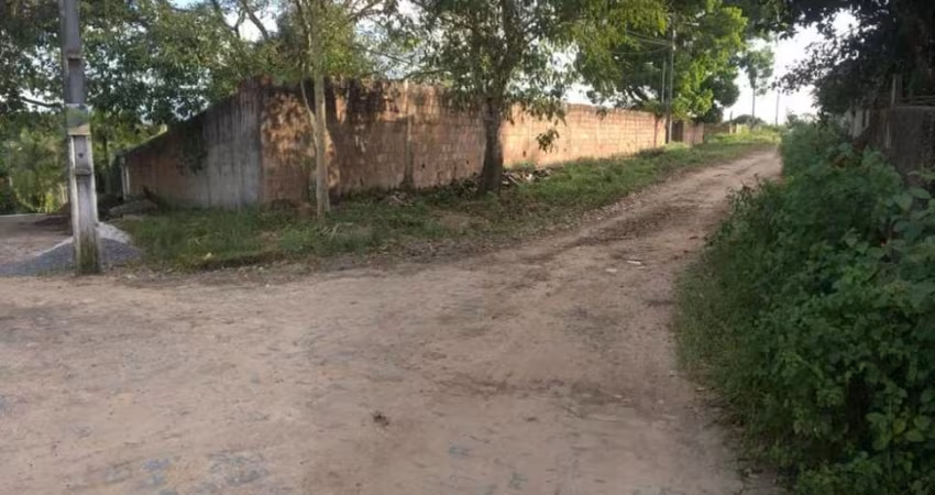 Ótimo Terreno 1.333m2 de Esquina, Todo Murado, Casa em Construção, Aldeia Km 09, Aceito Carro