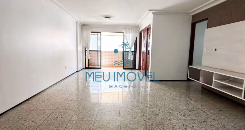 Invista nesse Ventilado  e amplo! Apartamento, 121 m2 , 3 suítes, 2 vagas de garagem, Ponta Verde, Maceió/AL