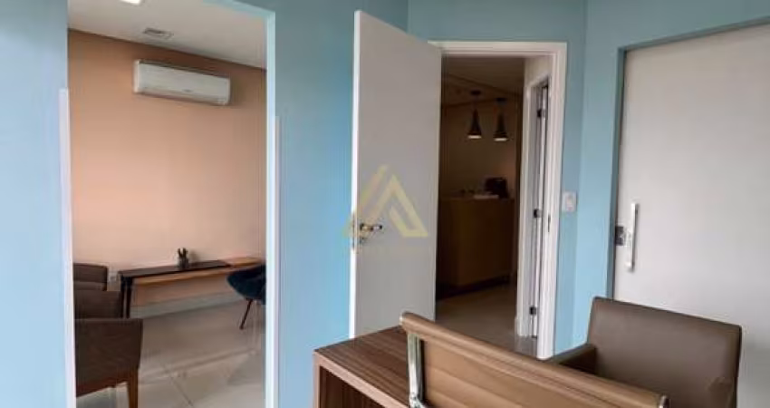 Venda de Sala Comercial no Edifício Maxime, Av. Nove de Julho, Jundiaí-SP, Anhangabaú: 3 Salas, 1 Banheiro, 1 Vaga de Garagem, 46m²!