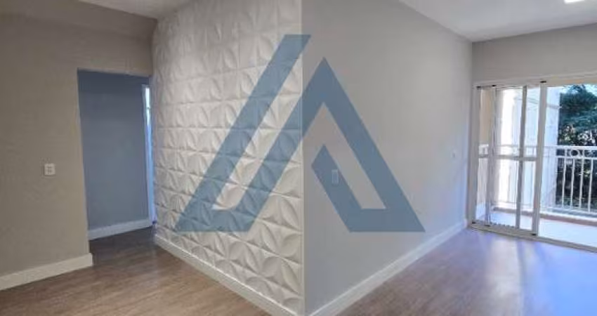 Apartamento para locação no Bosque dos Juritis, Jundiaí-SP: 3 quartos, 1 suíte, sala 2 ambientes, 2 banheiros, 2 vagas de garagem, 80m² de área.