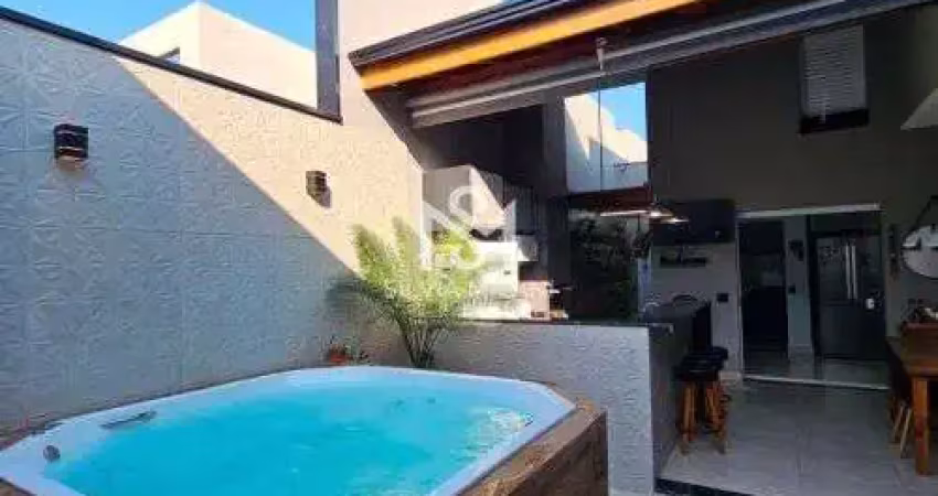 Condomínio Residencial Viena Indaiatuba - Casa em Condomínio com 03 suítes e escritório - Residencial Viena -Indaiatuba/SP