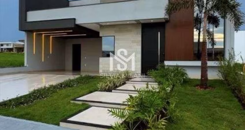 Condomínio Dona Maria Cândida Indaiatuba/SP - Casa de  Condomínio com 03 suítes e escritório- Residencial Dona Maria Cândida Indaiatuba/SP