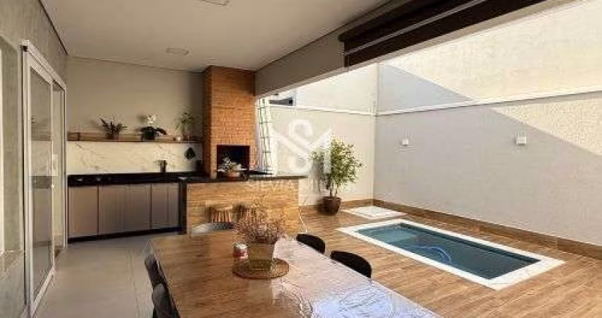 Condomínio Jardim Park Real  - Indaiatuba/SP - Casa sobrado com 03 dormitórios e piscina no Condomínio Park Real Indaiatuba/SP