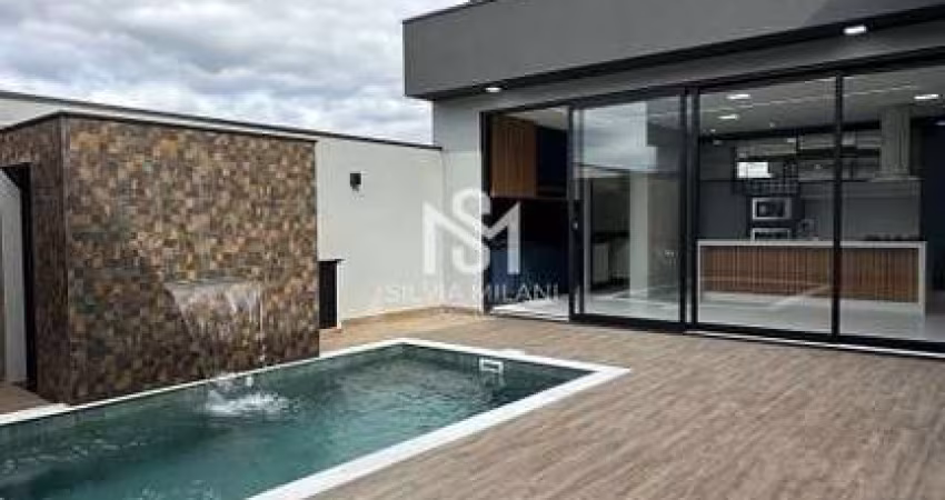 Condomínio Dona Maria Cândida Indaiatuba/SP - Casa em Condomínio  com 03 suítes, escritório e piscina - Indaiatuba /SP