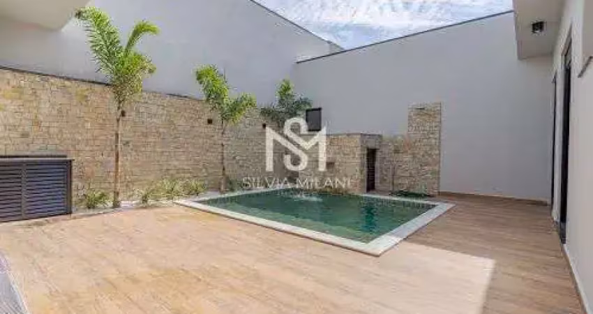 Condomínio residencial london park  indaiatuba/sp - casa com 03 suítes e piscina no condomínio london park em indaiatuba/sp