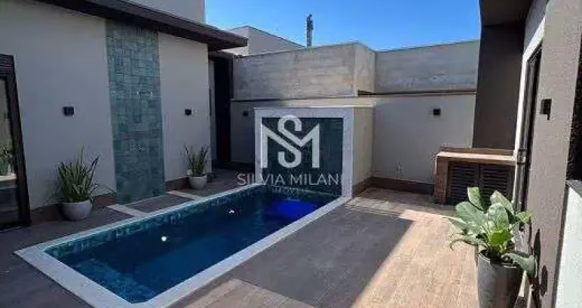 Condomínio residencial dona maria josé - casa com 03 suítes, escritório e piscina para locação no condomínio dona maria josé em indaiatuba/sp