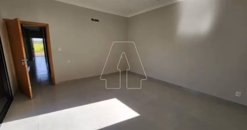 Casa no condomínio residencial vila madalena ii em araçatuba/sp