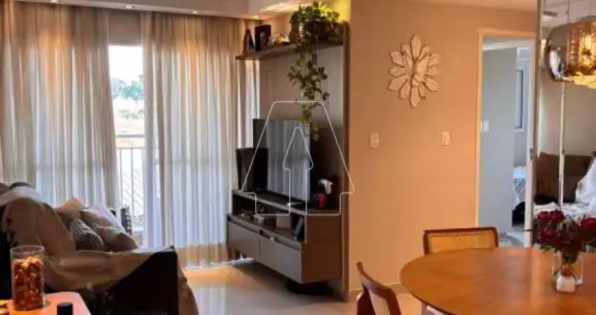 Apartamento para locação em araçatuba-sp, condomínio residencial luisa